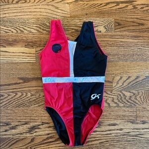 GK Leotard  in Red and Black